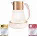 Електрочайник Russell Hobbs Calm, 1.7л, скло, біло-мідний