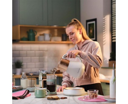 Електрочайник Russell Hobbs Calm, 1.7л, скло, біло-мідний Електрочайник Russell Hobbs Calm, 1.7л, скло, біло-мідний