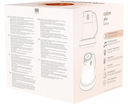 Електрочайник Russell Hobbs Calm, 1.7л, скло, біло-мідний Електрочайник Russell Hobbs Calm, 1.7л, скло, біло-мідний