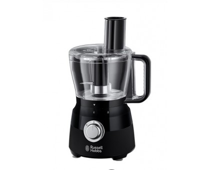 Кухонная машина Russell Hobbs Matte Black 600Вт, чаша-пластик, корпус-пластик, насадок-9, черный Кухонная машина Russell Hobbs Matte Black 600Вт, чаша-пластик, корпус-пластик, насадок-9, черный