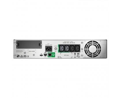Джерело безперебійного живлення APC Smart-UPS 1000VA/700W, RM 2U, LCD, USB, SmartConnect, 4xC13 Джерело безперебійного живлення APC Smart-UPS 1000VA/700W, RM 2U, LCD, USB, SmartConnect, 4xC13
