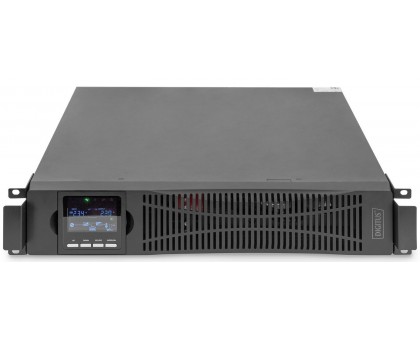 Источник бесперебойного питания DIGITUS OnLine, 1000VA/1000W, LCD, 8xC13, RJ45, RS232, USB, Rack/Tower