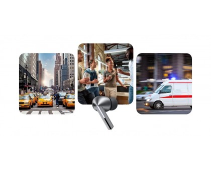 Бездротові навушники Samsung Galaxy Buds 3 Pro (R630), сріблястий