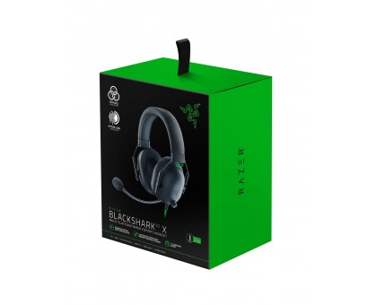 Гарнітура ігрова Razer BlackShark V2 X, 7.1, mini-jack, 1.3м, чорний