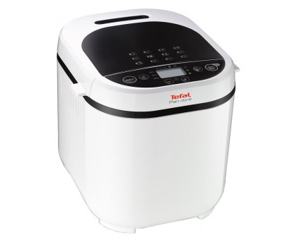 Хлебопечка Tefal PainDore 720Вт, программ-12, макс.вес -1кг, форма-прямоугольник, пластик, черно-белый Хлебопечка Tefal PainDore 720Вт, программ-12, макс.вес -1кг, форма-прямоугольник, пластик, черно-белый