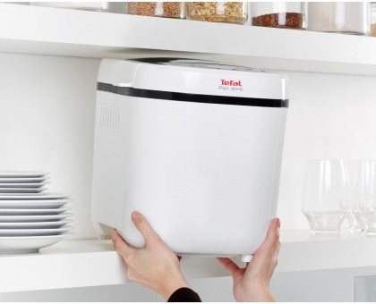 Хлебопечка Tefal PainDore 720Вт, программ-12, макс.вес -1кг, форма-прямоугольник, пластик, черно-белый Хлебопечка Tefal PainDore 720Вт, программ-12, макс.вес -1кг, форма-прямоугольник, пластик, черно-белый
