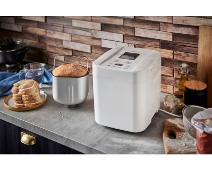 Хлебопечка Russell Hobbs 600Вт, программ-12, макс.вес -1кг, форма-прямоугольник, пластик, белый Хлебопечка Russell Hobbs 600Вт, программ-12, макс.вес -1кг, форма-прямоугольник, пластик, белый