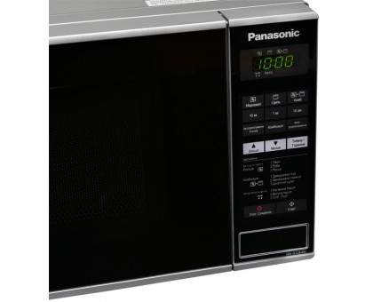 Микроволновая печь Panasonic , 20л, электронное управ., 800Вт, гриль, дисплей, черный