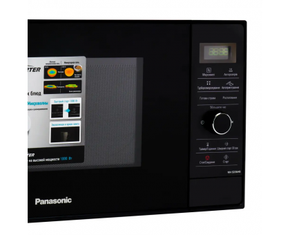 Микроволновая печь Panasonic , 23л, электронное управ., 1000Вт, дисплей, черный Микроволновая печь Panasonic , 23л, электронное управ., 1000Вт, дисплей, черный