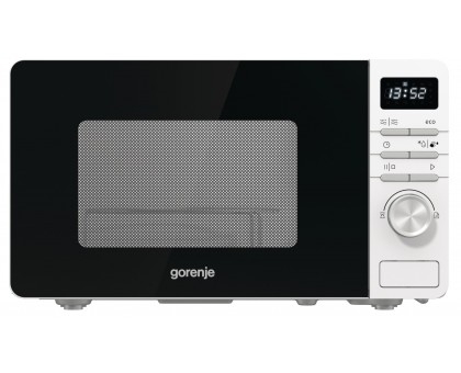 Микроволновая печь Gorenje, 20л, электр. управл., 800Вт, гриль, дисплей, белый Микроволновая печь Gorenje, 20л, электр. управл., 800Вт, гриль, дисплей, белый