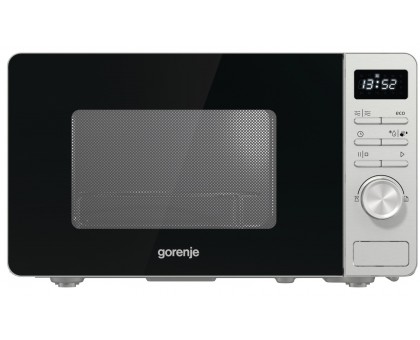 Микроволновая печь Gorenje, 20л, электр. управл., 800Вт, гриль, дисплей, нерж Микроволновая печь Gorenje, 20л, электр. управл., 800Вт, гриль, дисплей, нерж