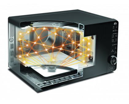 Мікрохвильова піч Whirlpool, 25л, електронне упр., 800Вт, гриль, дисплей, чорний Мікрохвильова піч Whirlpool, 25л, електронне упр., 800Вт, гриль, дисплей, чорний
