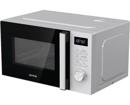 Микроволновая печь Gorenje, 20л, электр. управл., 800Вт, дисплей, белый