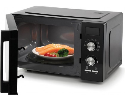 Микроволновая печь Gorenje, 20л, мех. управл., 800Вт, дисплей, черный