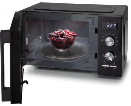 Микроволновая печь Gorenje, 20л, мех. управл., 800Вт, дисплей, черный