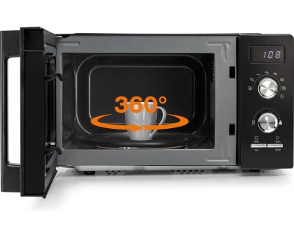 Микроволновая печь Gorenje, 20л, мех. управл., 800Вт, дисплей, черный