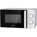 Мікрохвильова піч Gorenje, 17л, мех. керув., 700Вт, дисплей, білий