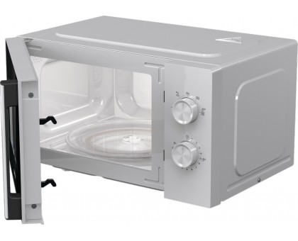 Мікрохвильова піч Gorenje, 17л, мех. керув., 700Вт, дисплей, білий Мікрохвильова піч Gorenje, 17л, мех. керув., 700Вт, дисплей, білий