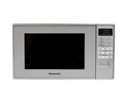 Мікрохвильова піч Panasonic, 20л, електр.управл., 800Вт, дисплей, сріблястий