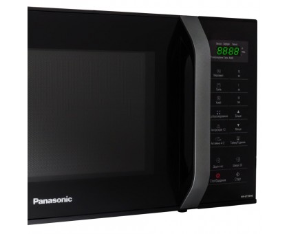 Микроволновая печь Panasonic, 23л, 800Вт, гриль, дисплей, черный Микроволновая печь Panasonic, 23л, 800Вт, гриль, дисплей, черный