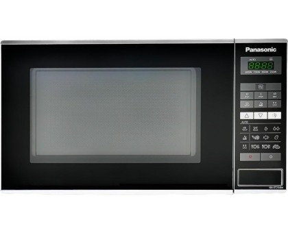 Микроволновая печь Panasonic, 20л, 800Вт, дисплей, откр.кнопкой, нерж