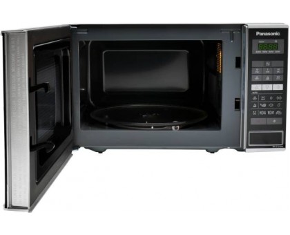 Микроволновая печь Panasonic, 20л, 800Вт, дисплей, откр.кнопкой, нерж