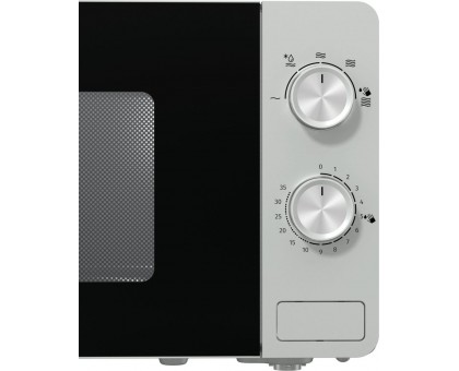 Микроволновая печь Gorenje, 20л, мех. управл., 800Вт, серебристый