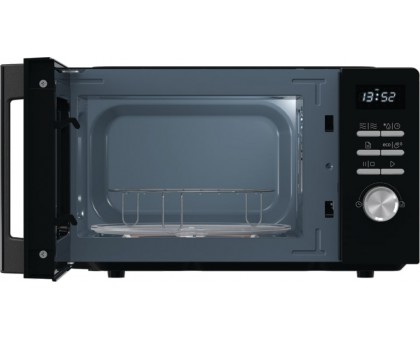 Мікрохвильова піч Gorenje, 20л, електр. керув., 800Вт, гриль, дисплей, 11 програм, чорний Мікрохвильова піч Gorenje, 20л, електр. керув., 800Вт, гриль, дисплей, 11 програм, чорний
