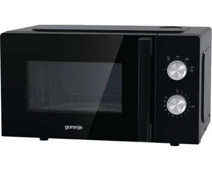 Мікрохвильова піч Gorenje, 17л, мех. керув., 700Вт, чорний Мікрохвильова піч Gorenje, 17л, мех. керув., 700Вт, чорний