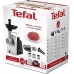 Мясорубка Tefal HV1 7in1, 1400Вт, 1.7кг/мин, 2 решетки, насадка для колбас, томатов, 3 терки, пластик, черный