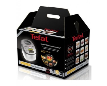 Мультиварка Tefal Fuzzy Logic, 750Вт, чаша-5л, электронное управл., пластик, серый Мультиварка Tefal Fuzzy Logic, 750Вт, чаша-5л, электронное управл., пластик, серый