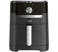 Мультипіч Tefal AirFry&Grill, 1550Вт, чаша-4.2л, електронне керув., пластик, чорний