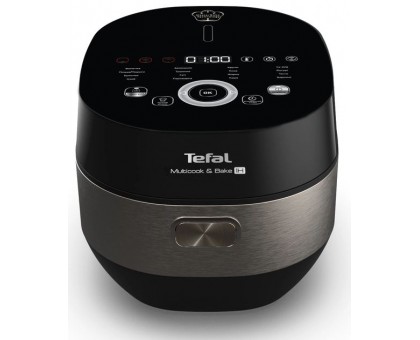 Мультиварка Tefal Multicook&Bake IH, 1500Вт, чаша-5л, електронне керув., метал/пластик, чорний Мультиварка Tefal Multicook&Bake IH, 1500Вт, чаша-5л, електронне керув., метал/пластик, чорний