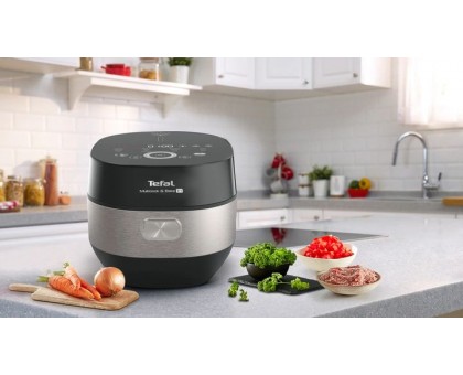 Мультиварка Tefal Multicook&Bake IH, 1500Вт, чаша-5л, електронне керув., метал/пластик, чорний Мультиварка Tefal Multicook&Bake IH, 1500Вт, чаша-5л, електронне керув., метал/пластик, чорний