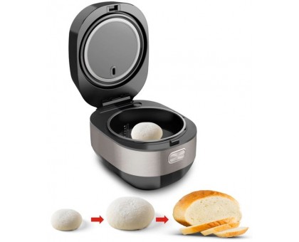 Мультиварка Tefal Multicook&Bake IH, 1500Вт, чаша-5л, електронне керув., метал/пластик, чорний Мультиварка Tefal Multicook&Bake IH, 1500Вт, чаша-5л, електронне керув., метал/пластик, чорний