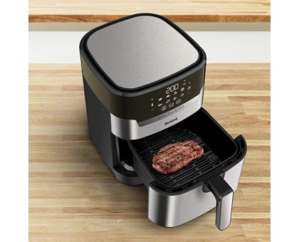 Мультипечь Tefal EasyFry&Grill Precision, 1550Вт, чаша-4.2л, сенсорное, пластик, серый Мультипечь Tefal EasyFry&Grill Precision, 1550Вт, чаша-4.2л, сенсорное, пластик, серый