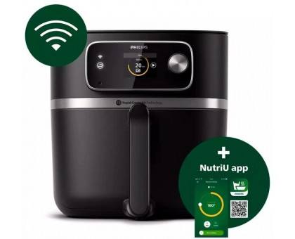 Мультипечь Philips Combi XXL Connected, 2200Вт, чаша-8.3л, сенсорное управл., пластик, черный Мультипечь Philips Combi XXL Connected, 2200Вт, чаша-8.3л, сенсорное управл., пластик, черный