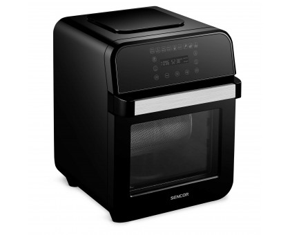 Мультипіч Sencor Vita, 1500Вт, об'єм-12л, сенсорне управл., 60-200°C, нержав.сталь/пластик, чорний