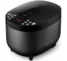 Мультиварка Philips All-in-One 980Вт, чаша-5л, электронное управл., 60 авто. программ, пластик, чорний