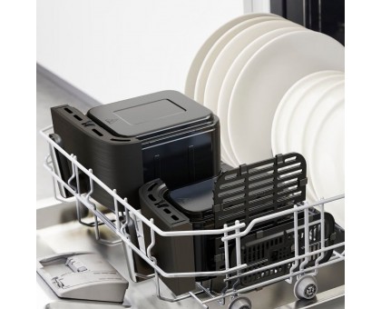 Мультипіч Tefal Dual EasyFry&Grill AirFryer, 2700Вт, чаша-5.2+3.1л, сенсорне керув., 2 чаши, гриль, пластик, чорний Мультипіч Tefal Dual EasyFry&Grill AirFryer, 2700Вт, чаша-5.2+3.1л, сенсорне керув., 2 чаши, гриль, пластик, чорний