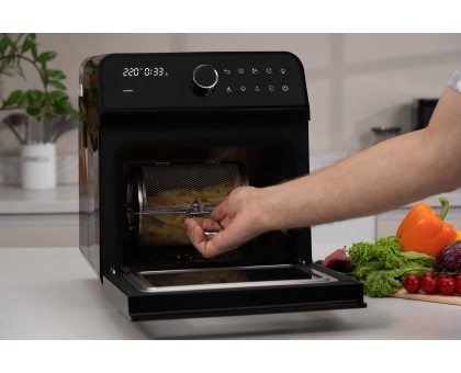 Мультипеч Ardesto, 2250Вт, объем-15л, сенсорне керування, функция приготовления на пару, 40-220°C, метал/пластик, бело-черный Мультипеч Ardesto, 2250Вт, объем-15л, сенсорне керування, функция приготовления на пару, 40-220°C, метал/пластик, бело-черный