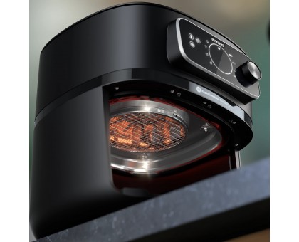 Мультипечь Philips Ovi Combi Connected, 2200Вт, чаша-8.3л, механическое управл., 22 авто. программ, пластик, чорний Мультипечь Philips Ovi Combi Connected, 2200Вт, чаша-8.3л, механическое управл., 22 авто. программ, пластик, чорний