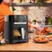 Мультипечь Tefal Easy Fry&Grill Vision Window, 1550Вт, чаша-4.2л, сенсорное управл., с окошком, пластик, черный