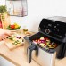 Мультипечь Tefal Easy Fry Mega, 1700Вт, чаша-7.5л, сенсорное управл., 8 программ, пластик, черный