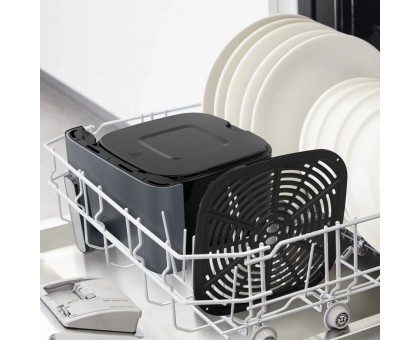 Мультипечь Tefal Easy Fry Mega, 1700Вт, чаша-7.5л, сенсорное управл., 8 программ, пластик, темно-серый