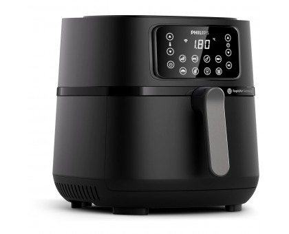 Мультипечь Philips Ovi Connected XXL 2000Вт, чаша-7.2л, сенсорное управл., 8 авто. программ, пластик, чорний Мультипечь Philips Ovi Connected XXL 2000Вт, чаша-7.2л, сенсорное управл., 8 авто. программ, пластик, чорний