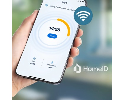 Мультипечь Philips Combi XXL Connected 2200Вт, чаша-8.3л, сенсорное управл., 22 авто. программ, пластик, белый
