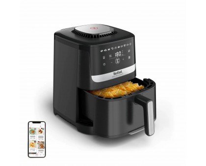 Мультипечь Tefal Easy Fry Silence, 1670Вт, чаша-5л, сенсорное управл., пластик, черный Мультипечь Tefal Easy Fry Silence, 1670Вт, чаша-5л, сенсорное управл., пластик, черный