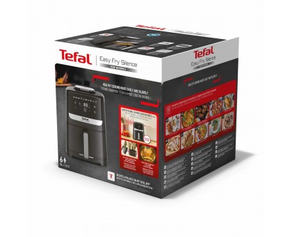 Мультипечь Tefal Easy Fry Silence, 1670Вт, чаша-5л, сенсорное управл., пластик, черный Мультипечь Tefal Easy Fry Silence, 1670Вт, чаша-5л, сенсорное управл., пластик, черный
