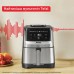 Мультипечь Tefal Easy Fry Silence, 1670Вт, чаша-5л, сенсорное управл., пластик, нерж. сталь, черный